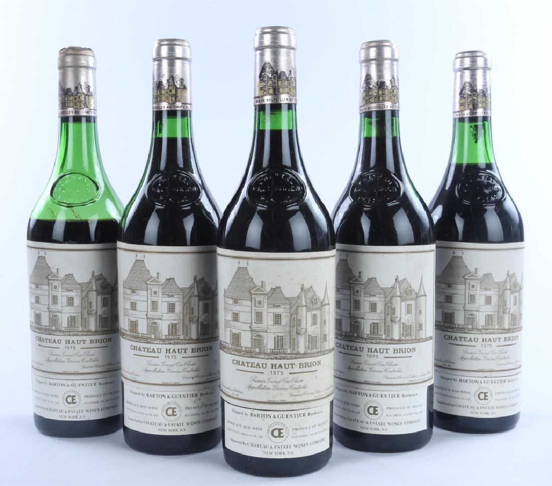 Chateau Haut Brion, 1975. Premier Grand Cru. (1 of 9)