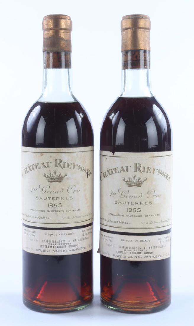 Chateau Rieussec, 1955. 1er Grand Cru. (1 of 6)
