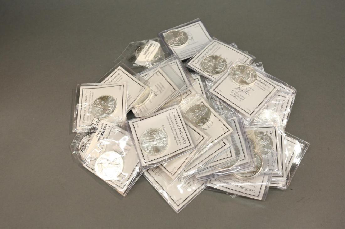 41 2015 American Eagle Silver Dollars (1 of 2)