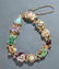 Vintage 14k gold slide bracelet.