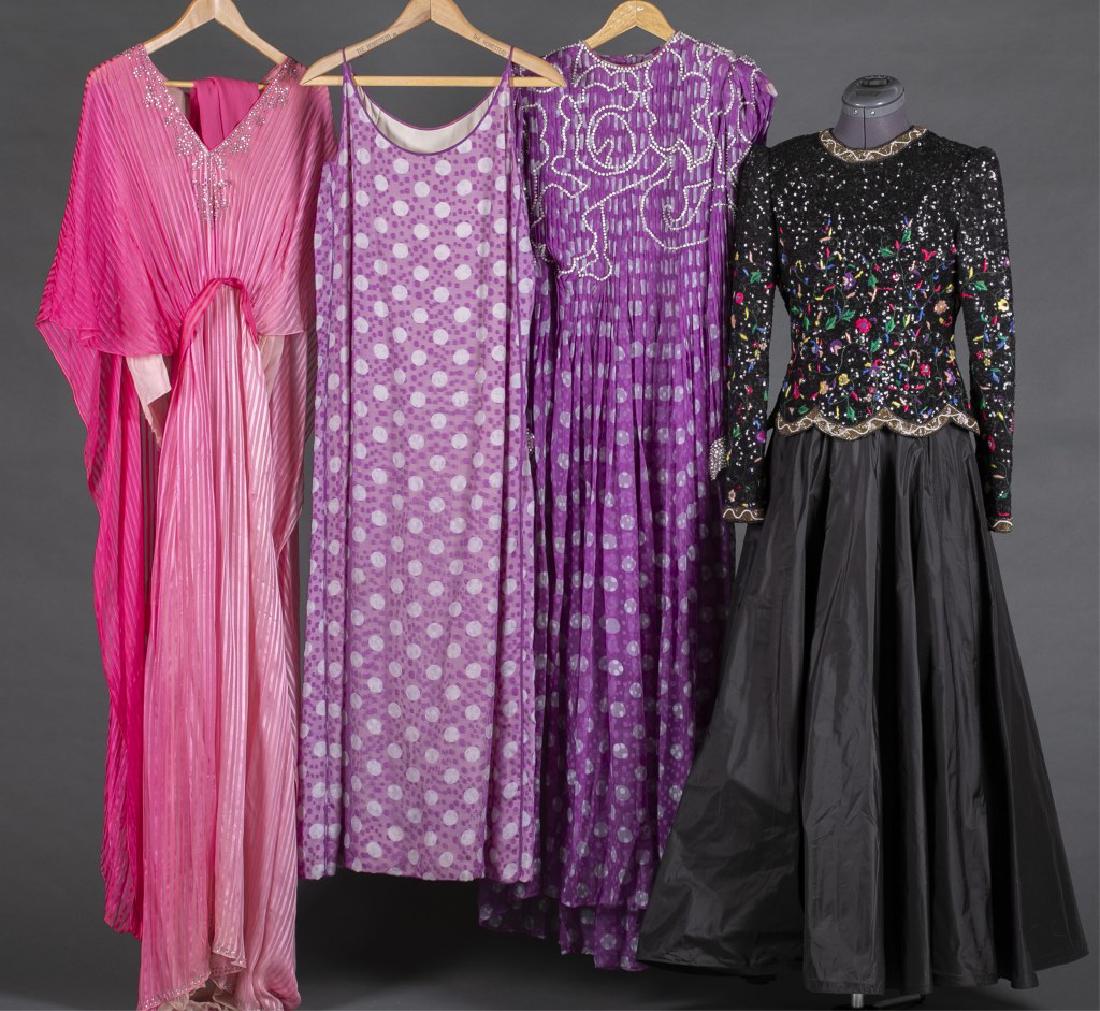 3 Designer Evening Gowns. (1 of 6)