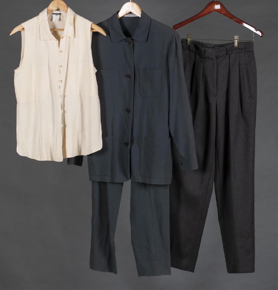 3 Giorgio Armani & Emporio Armani, Suit Pieces. (1 of 8)