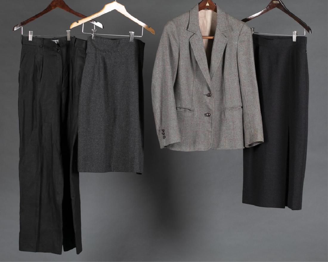 4 Designer Suit Jacket, Pants, & Skirts. (1 of 10)