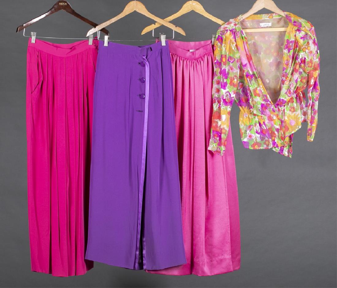 4 Yves Saint Laurent, Pants, Skirts, & Blouse. (1 of 10)