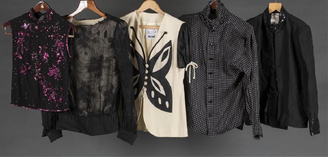 5 Designer Blouses. (1 of 9)