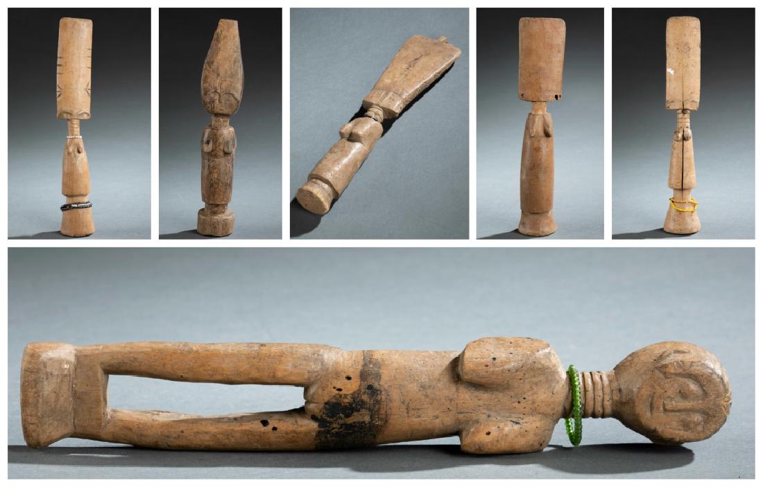 6 Fante Akuaba dolls. 20th century. (1 of 7)