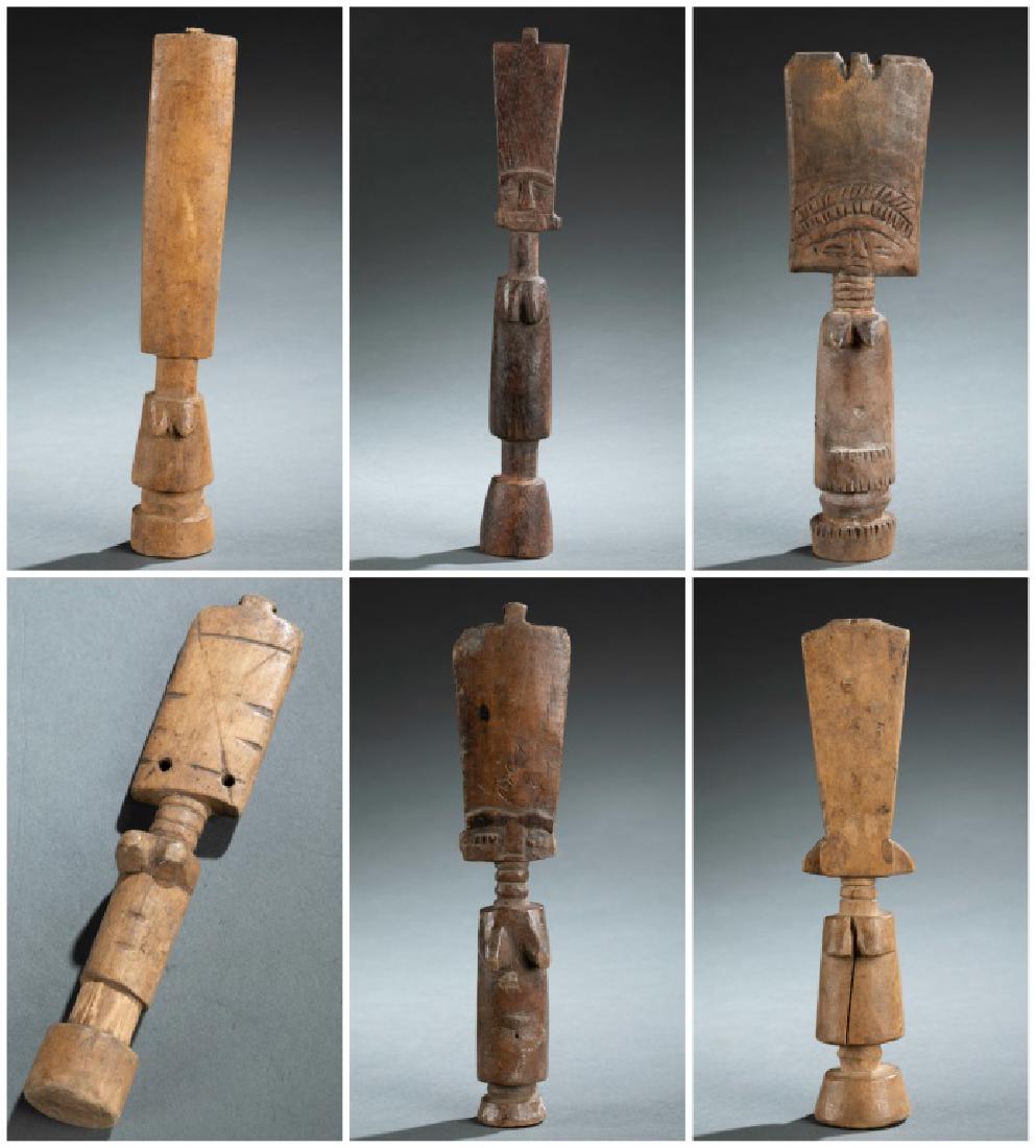 6 Fante Akuaba dolls. 20th century. (1 of 7)