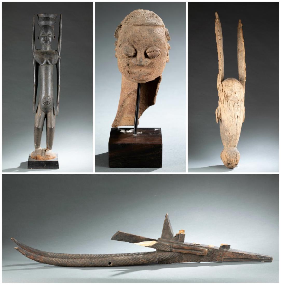 4 West African objects. 20th century. (1 of 20)