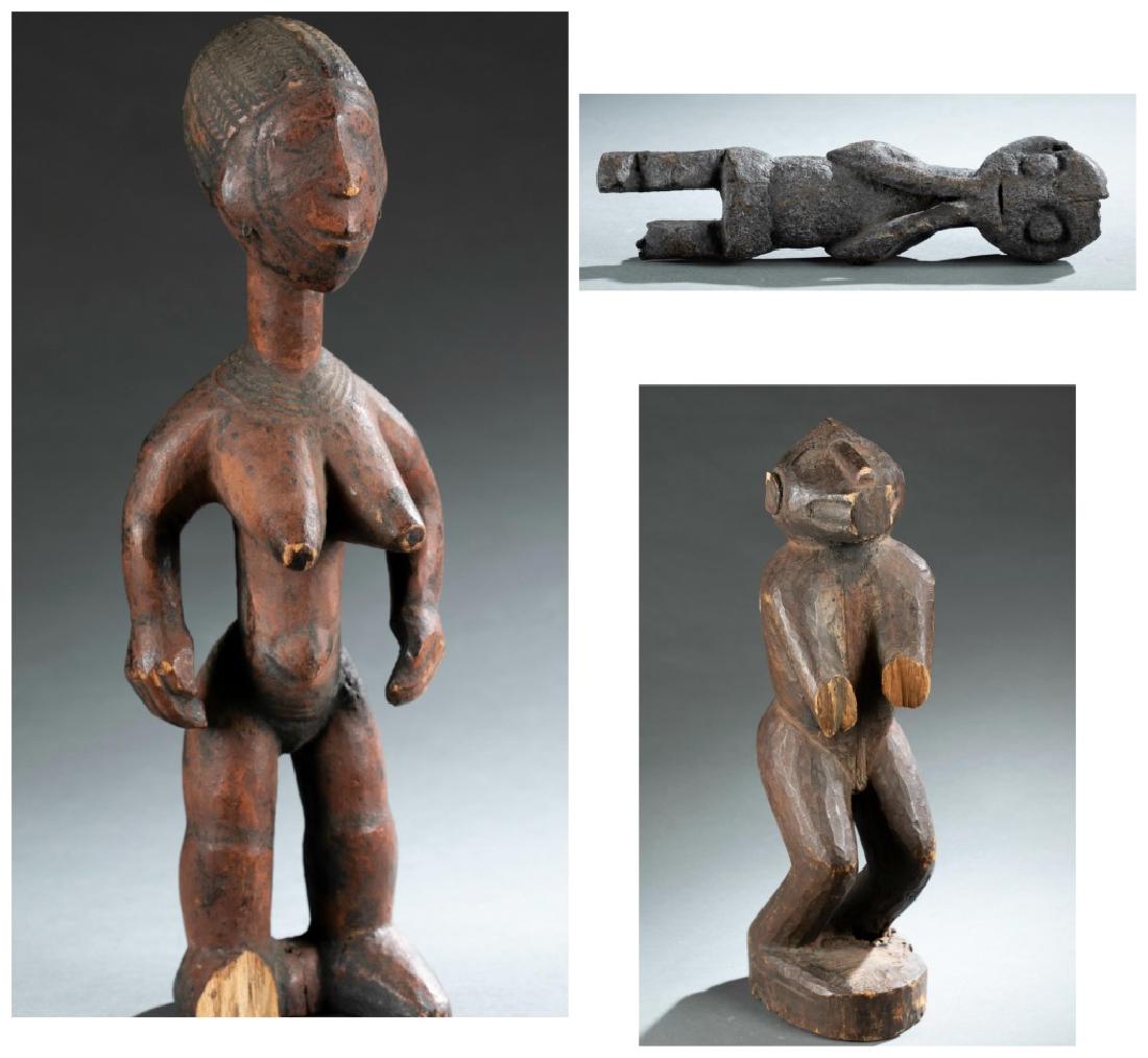3 West African style sculptures. 20th century. (1 of 16)