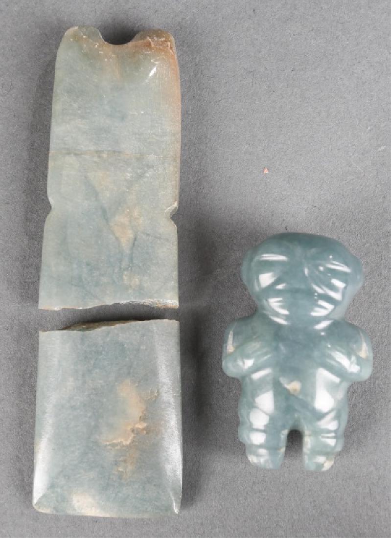 2 Costa Rican artifacts. 300 BC to 1500 AD. (1 of 5)