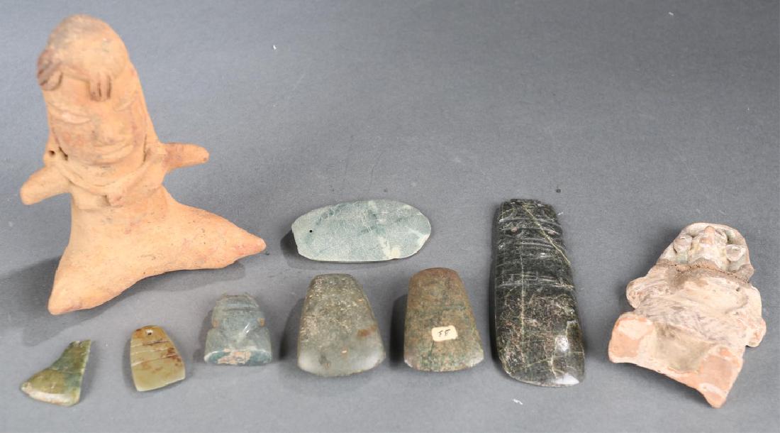 9 Costa Rican artifacts. (1 of 7)