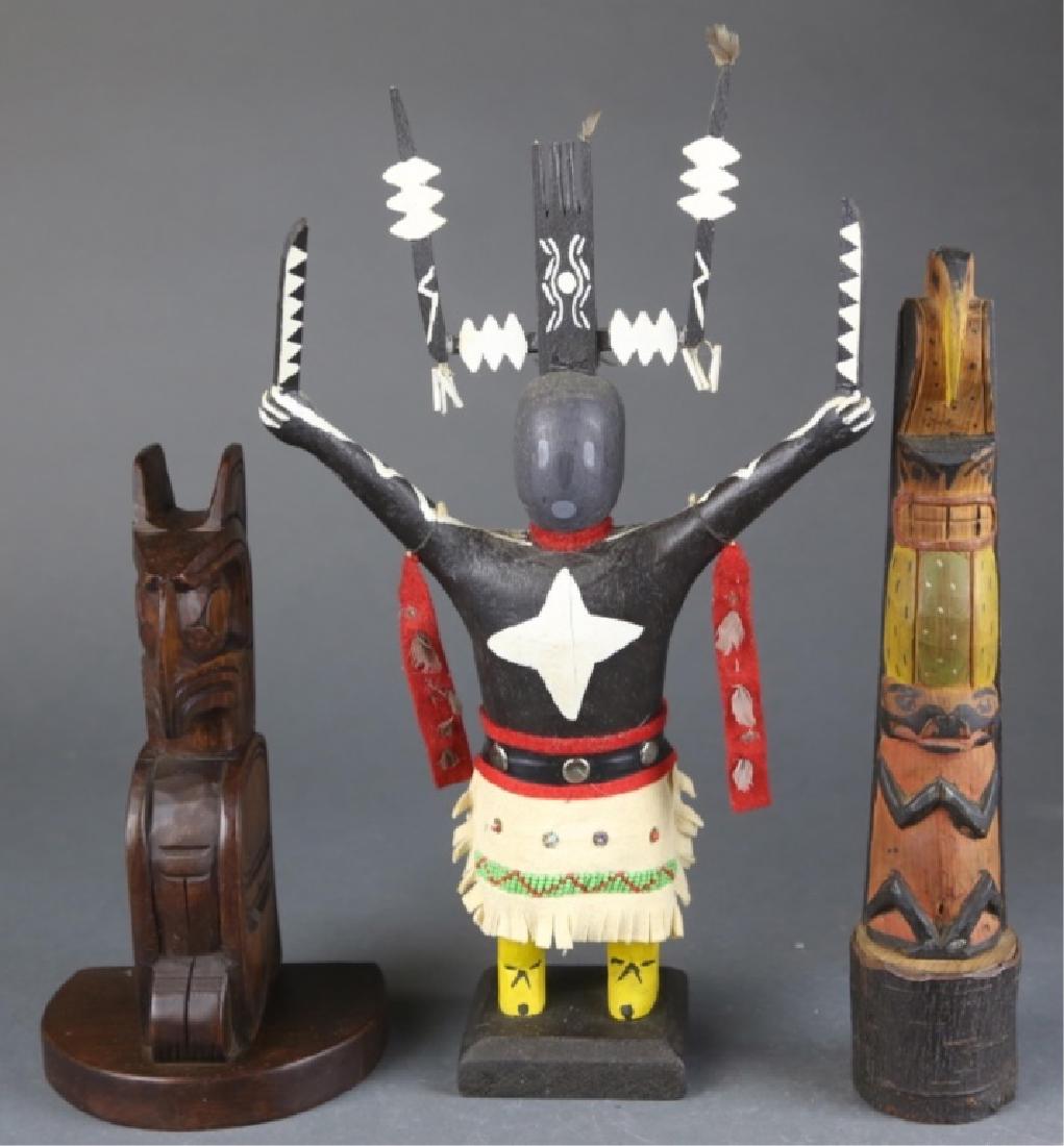 Group of 3 objects, 20th century. (1 of 6)