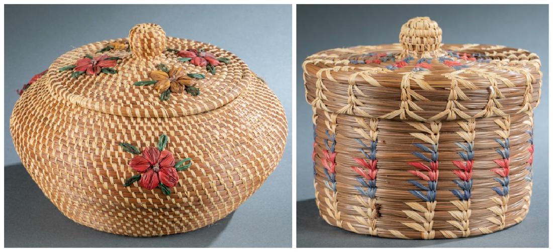 2 Seminole baskets. 20th century. (1 of 12)