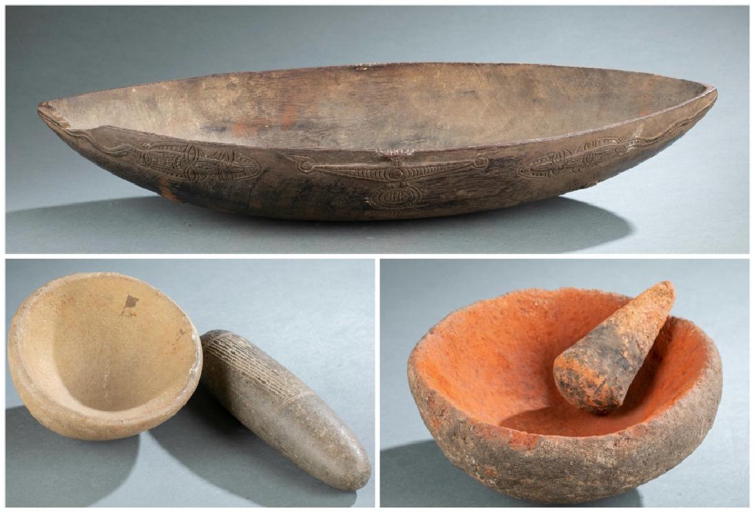 5 Papua New Guinea utilitarian objects. 20th centu (1 of 11)