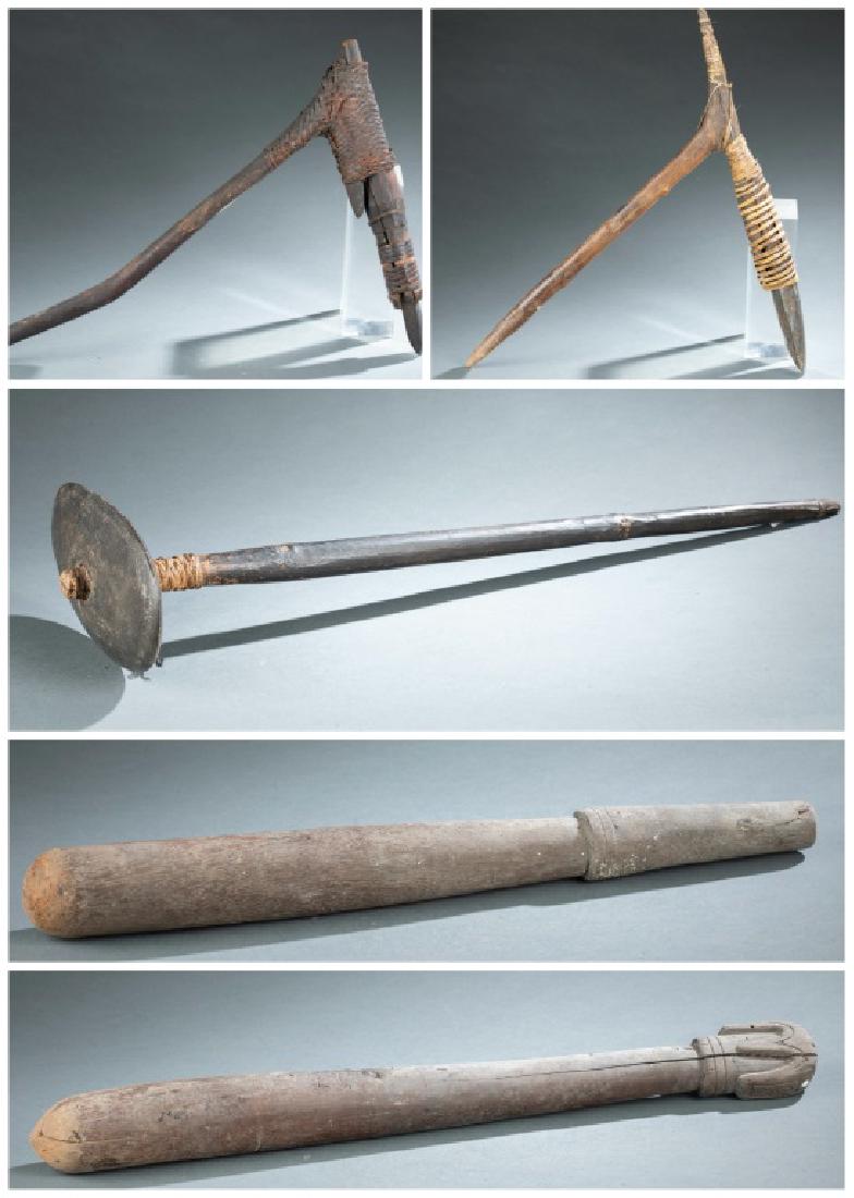 5 Melanesian objects. 20th century. (1 of 17)