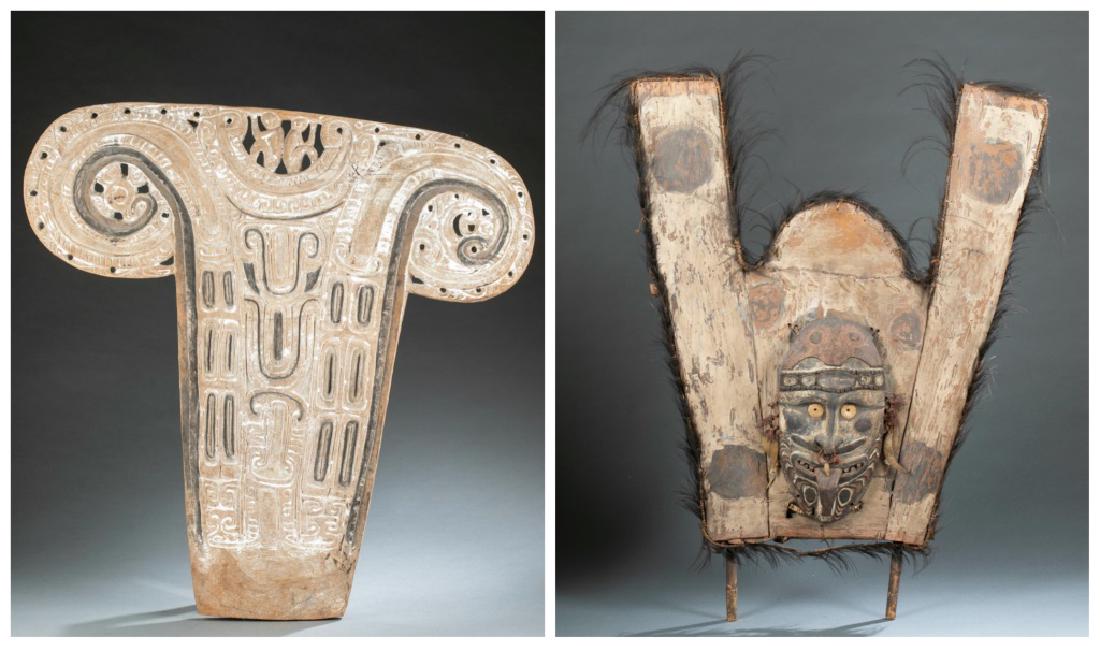 2 Melanesian objects. 20th century. (1 of 9)
