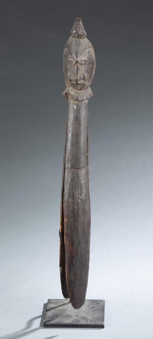 2 Abelam Middle Sepik River yam pegs. 20th century. (1 of 8)