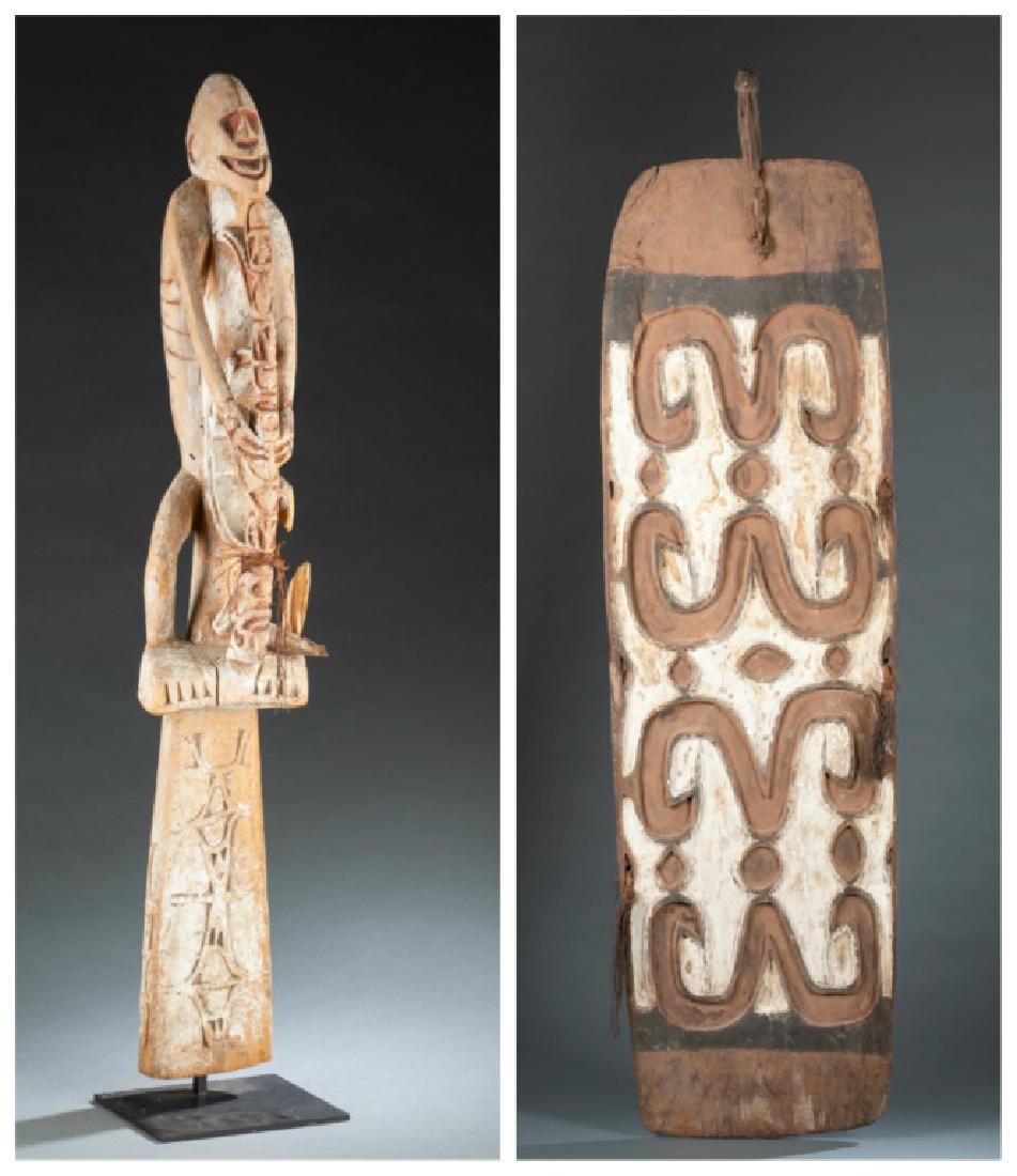 2 Asmat objects. 20th century. (1 of 10)