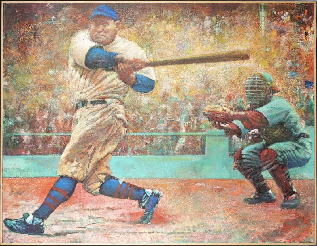 Lance Richbourg, Hack Wilson, 1984, O/C.