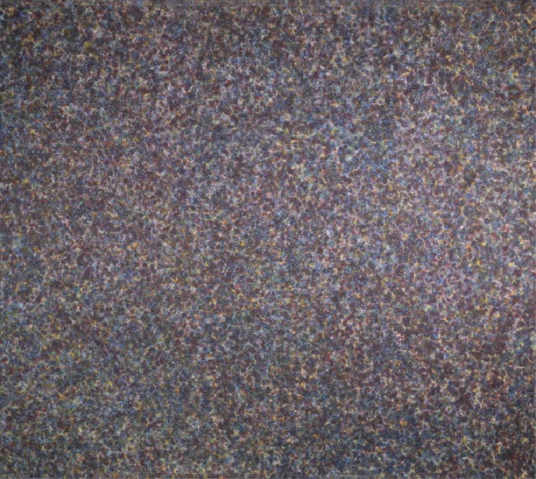 Howard Mehring, Blueberry Bush, 1963, O/C.: Mehring, Howard (Washington D.C.,1931-1978). "Blueberry Bush (Blueberry Patch)." 1963. Oil on canvas. 82 1/2" x 92 1/2".