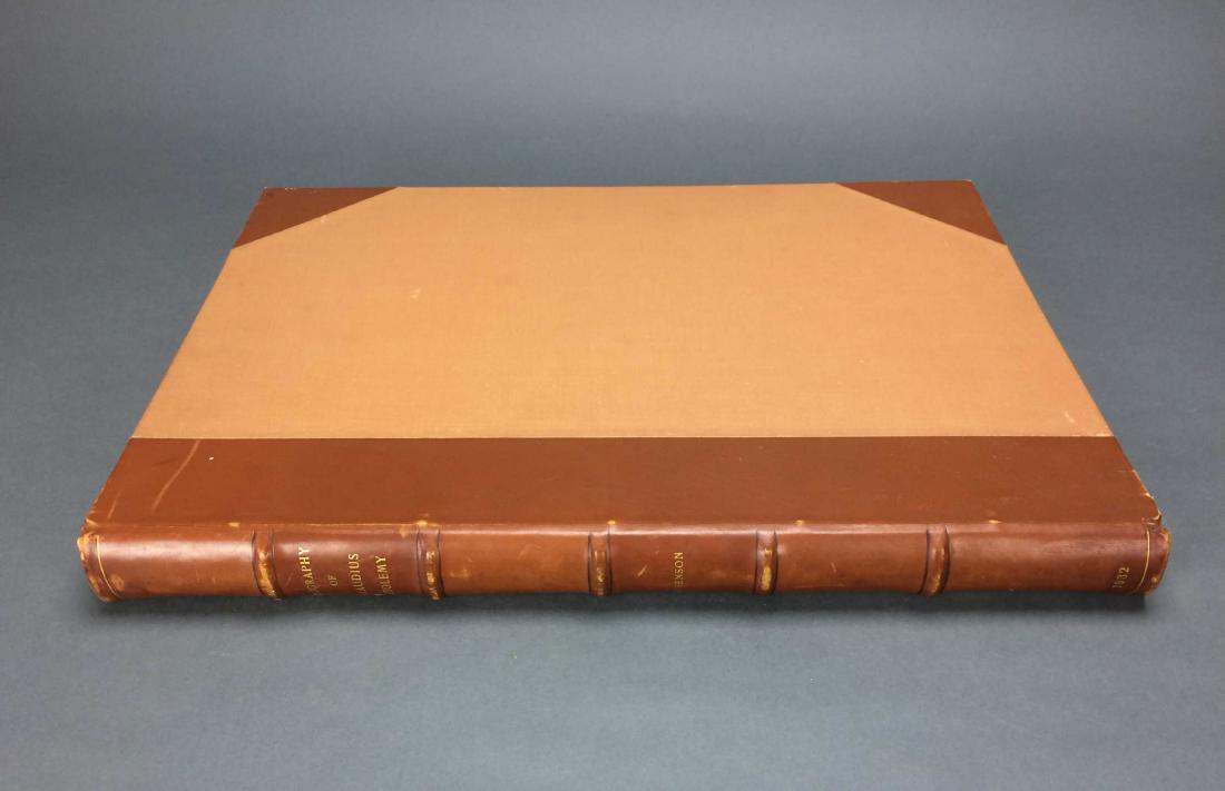 Ptolemy's Geography. 1932. #216/250.: [World] Geography of Claudius Ptolemy. Translated into English and edited by Edward Luther Stevenson. Introduction by Joseph Fischer, famed cartographer. The New York Public Library, New York, 1932. B