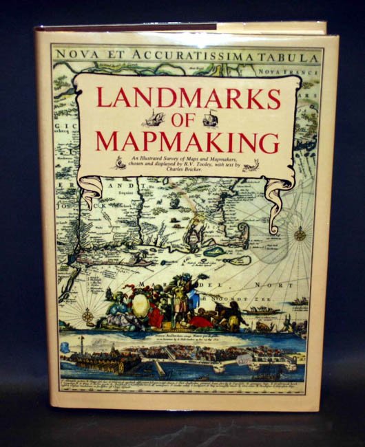 3 books on maps: Goss, Portinaro, Tooley.