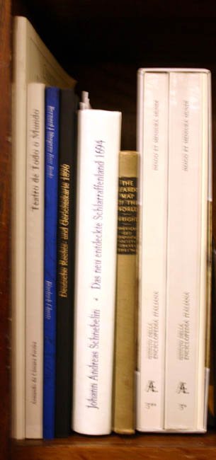 7 books on maps: [Reference]. 7 Titles (9 Vols). Vp:vp. 12mo-4to. Cloth and wraps. Very good condition. ++ John Wright. The Leardo Map Of The World 1452 or 1453 In the Collections of the American Geographical Society.