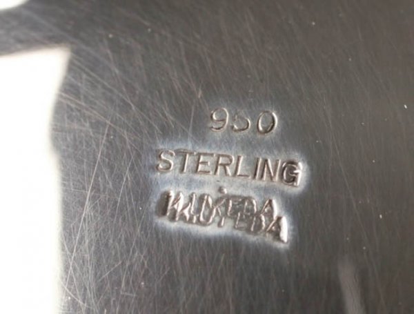 Sterling tea & coffee service, Kuyeda, Japan. - 3