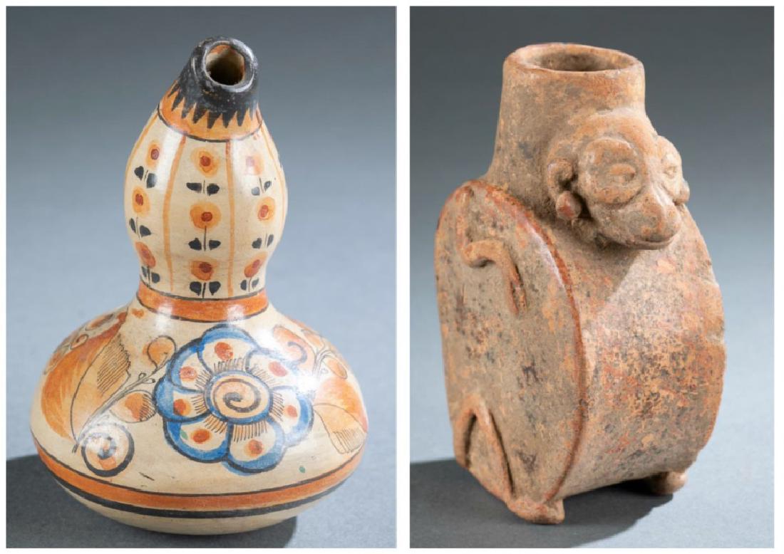 2 Mesoamerican objects. 20th century. (1 of 6)