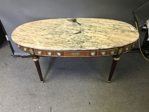Italian Marble Top Coffee Table