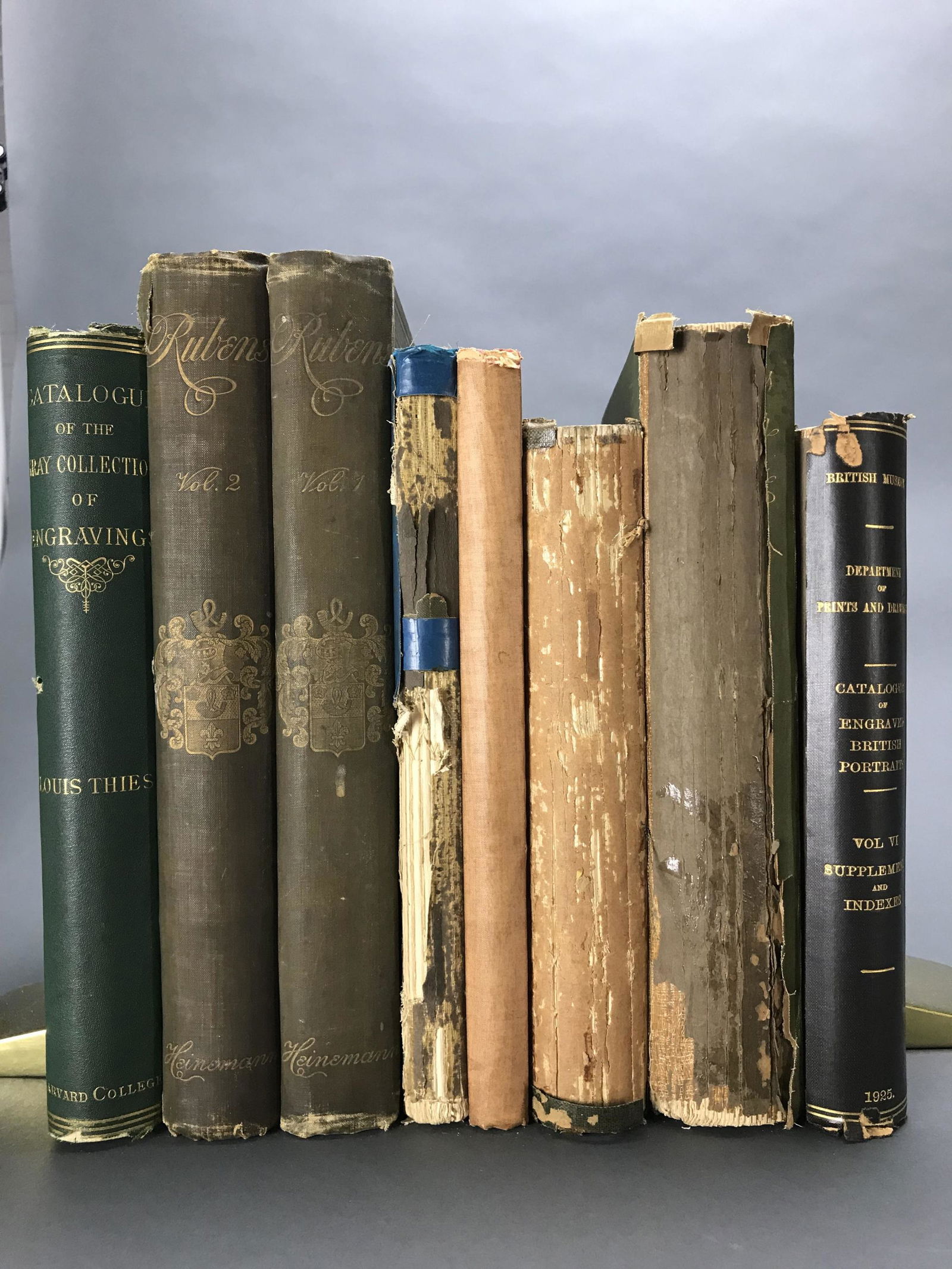 8 vols. Printmakers. Catalogue Raisonnes.: [Art Reference] 7 Titles (8 Vols). 4to, hardcover, v..d. (1) Baily. Francesco Bartolozzi. (2) Baily. George Morland. (3) Frankau. William Ward .A.R.A. James Ward R.A. (4) Whitman. Charles Turner. One