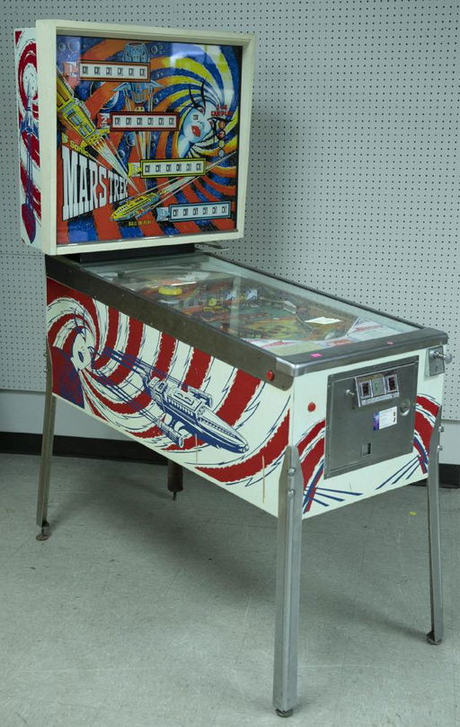 Segasa D B A Sonic Mars Trek Pinball 1977