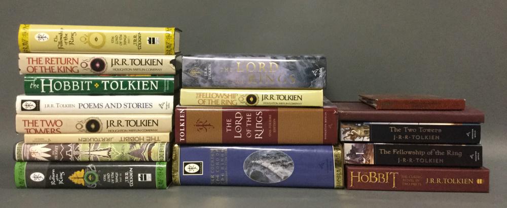 Group of  The Hobbit & The Lord of the Rings Books (1 of 1)