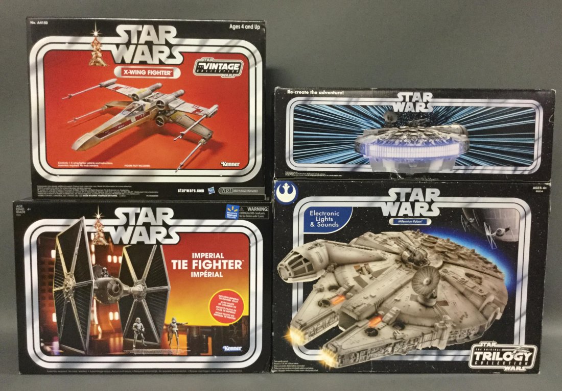 Group of Four Star Wars Toys In Original Boxes (1 of 2)