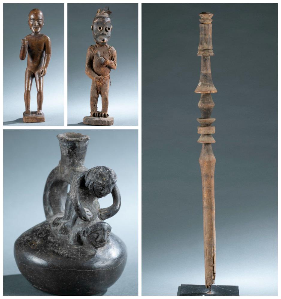 4 Ethnographic Objects. 20th c. (1 of 20)