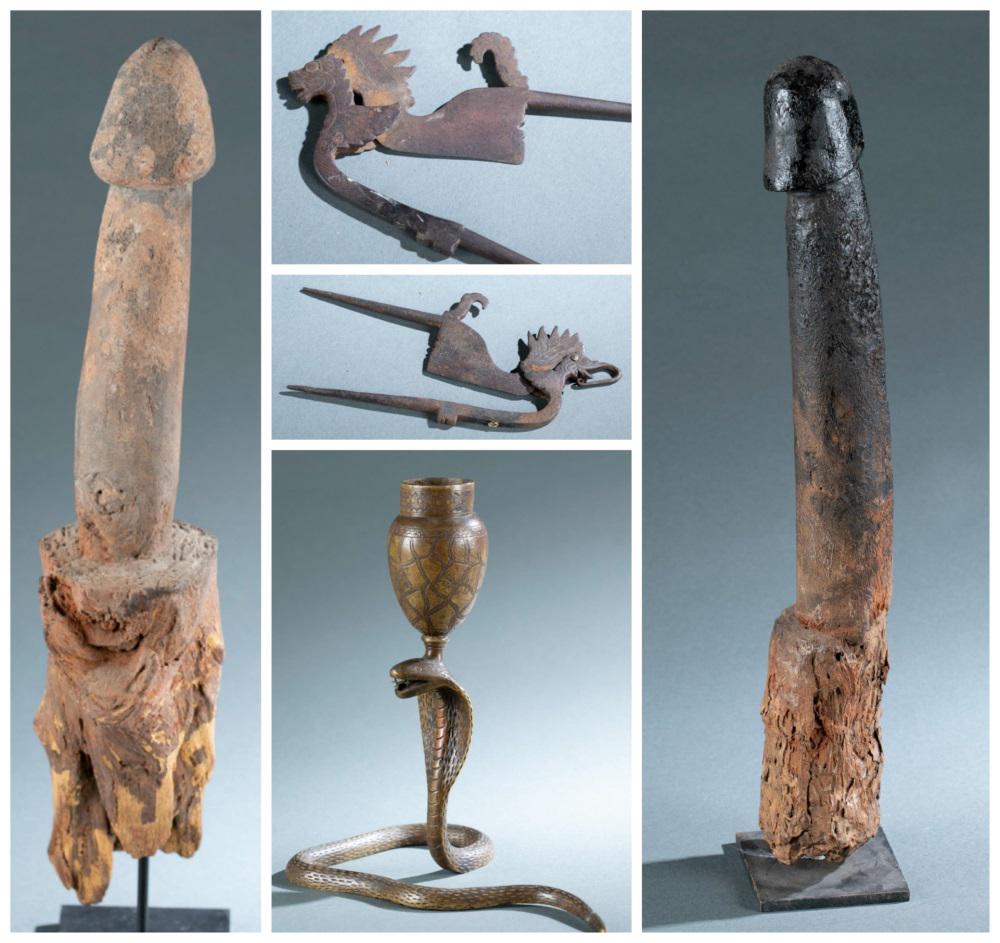 5 Metal & Wood Objects. 20th c. (1 of 20)