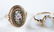 3 Gold rings and 1 brooch. - 4