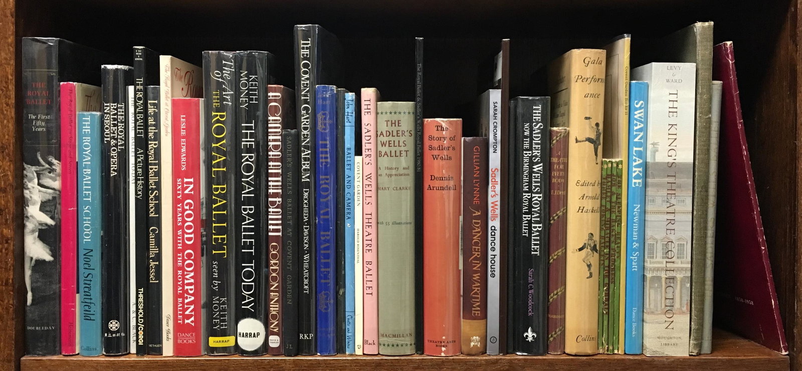35 vols. Sadlers Wells & The Royal Ballet.: [Sadlers Wells] 35 volumes. Includes: (1) The King's Theatre Collection by the John Milton and Ruth Neils Ward Collection and the Harvard Theatre Collection. (2) Studies on the Sadlers Wells Ballet Co