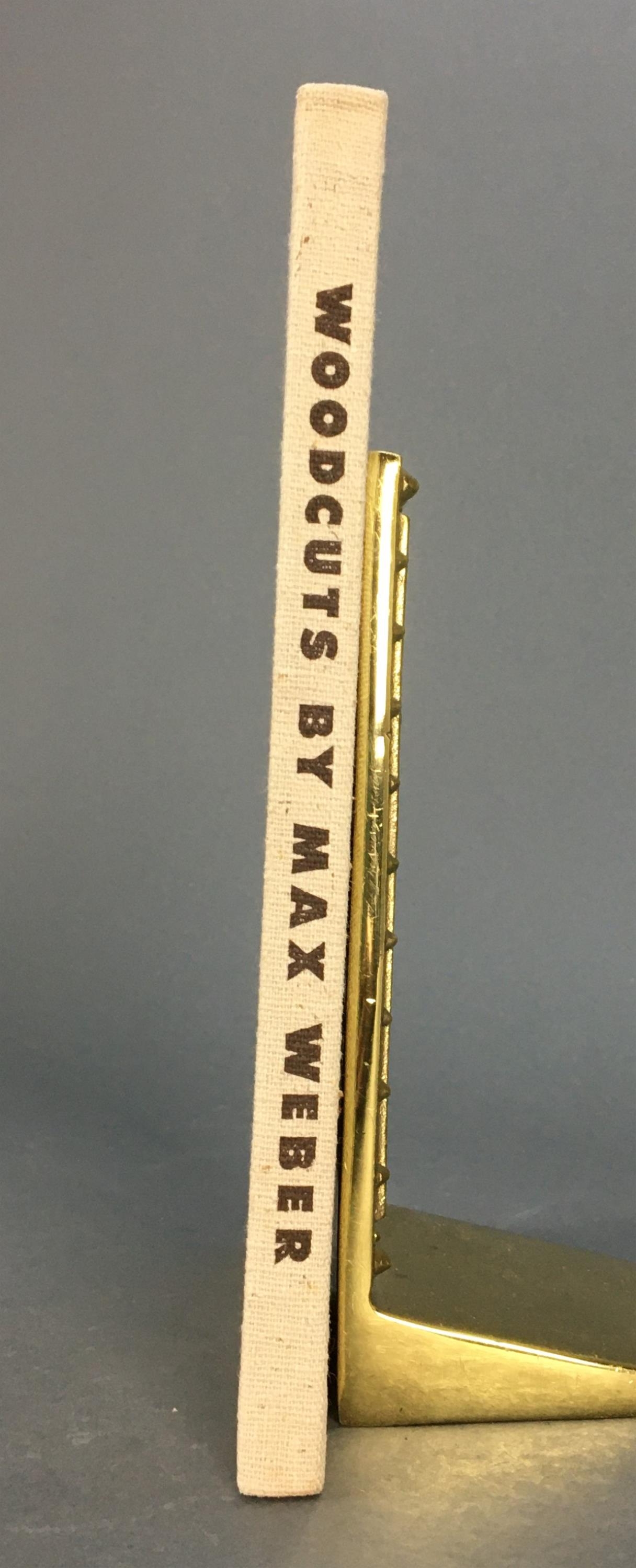 Woodcuts and Linoleum Blocks by Max Weber. 1956.: [Weber] Weber, Max. Woodcuts and Linoleum Blocks by Max Weber. E. Weyhe, New York,1956. 8vo. The complete set of 32 woodblocks and linocuts in brown, title page and limitation. Signed and numbered in