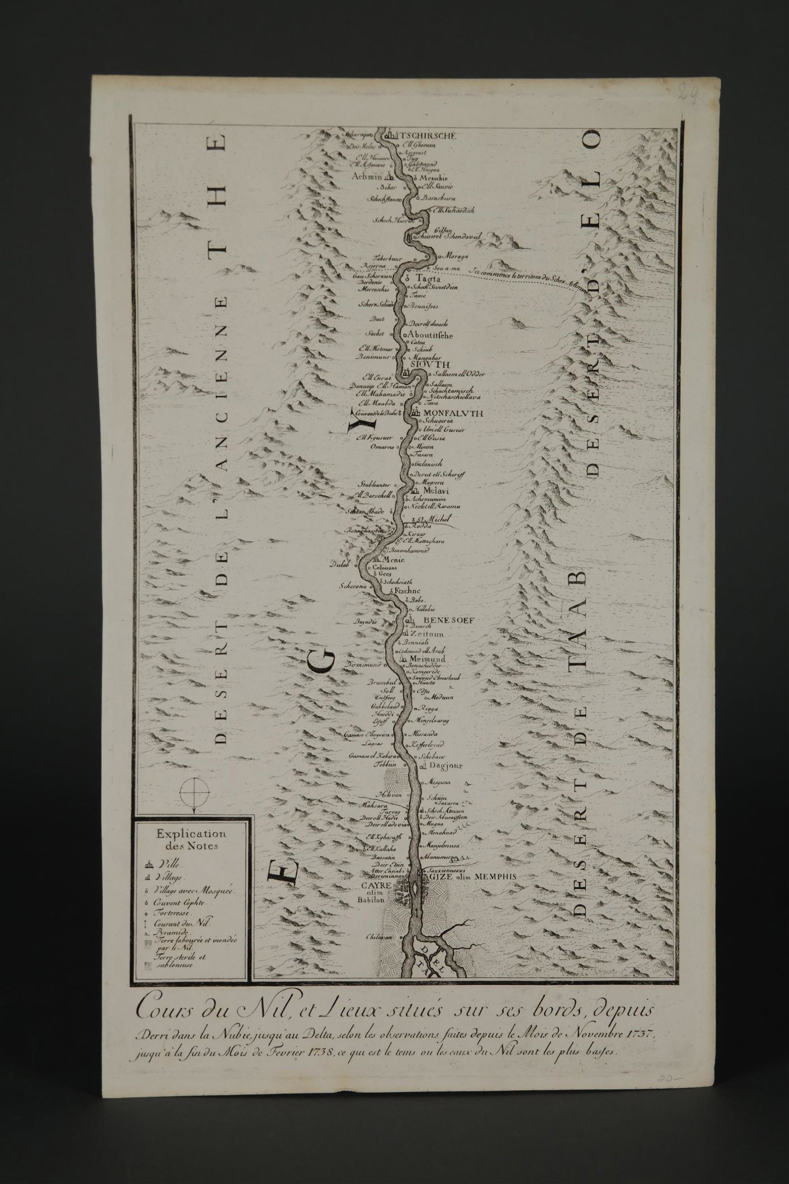 9 Plates from â€œVoyage dâ€™Egypte en de Nubiaâ€ 1755.: [Egypt] Norden, Frederick Ludwig. Tuscher, Mark. â€œVoyage dâ€™Egypte en de Nubia.” Paris, Maison Royale, 1755. 9 plates and views of Egypt and Cairo extracted from the 3 volume series 