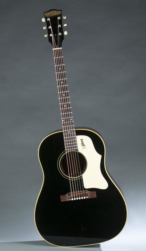 Gibson J 45 Adj Black Acoustic Guitar 1968 Jan 25 Quinn S Auction Galleries In Va Gibson J 45 Adj Black Acoustic Guitar 1968 Jan 25 Quinn S Auction Galleries In Va