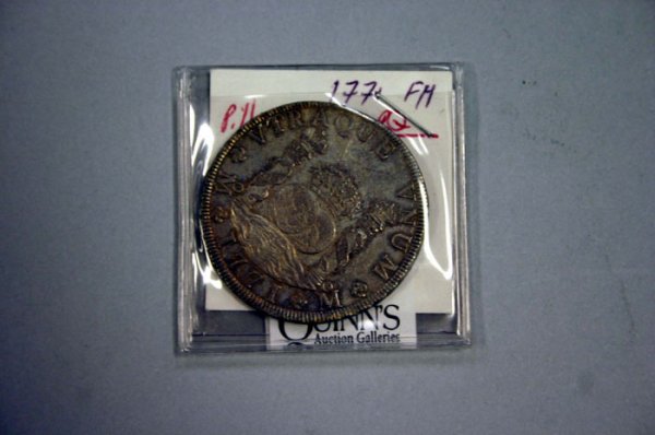 1771 Pillar Dollar XF.