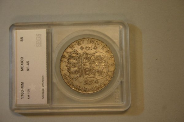 1760 Pillar Dollar XF-45. - 4