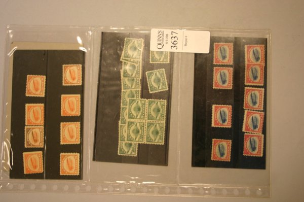 Unused US Airpost stamps Scott #s- nine C1 s