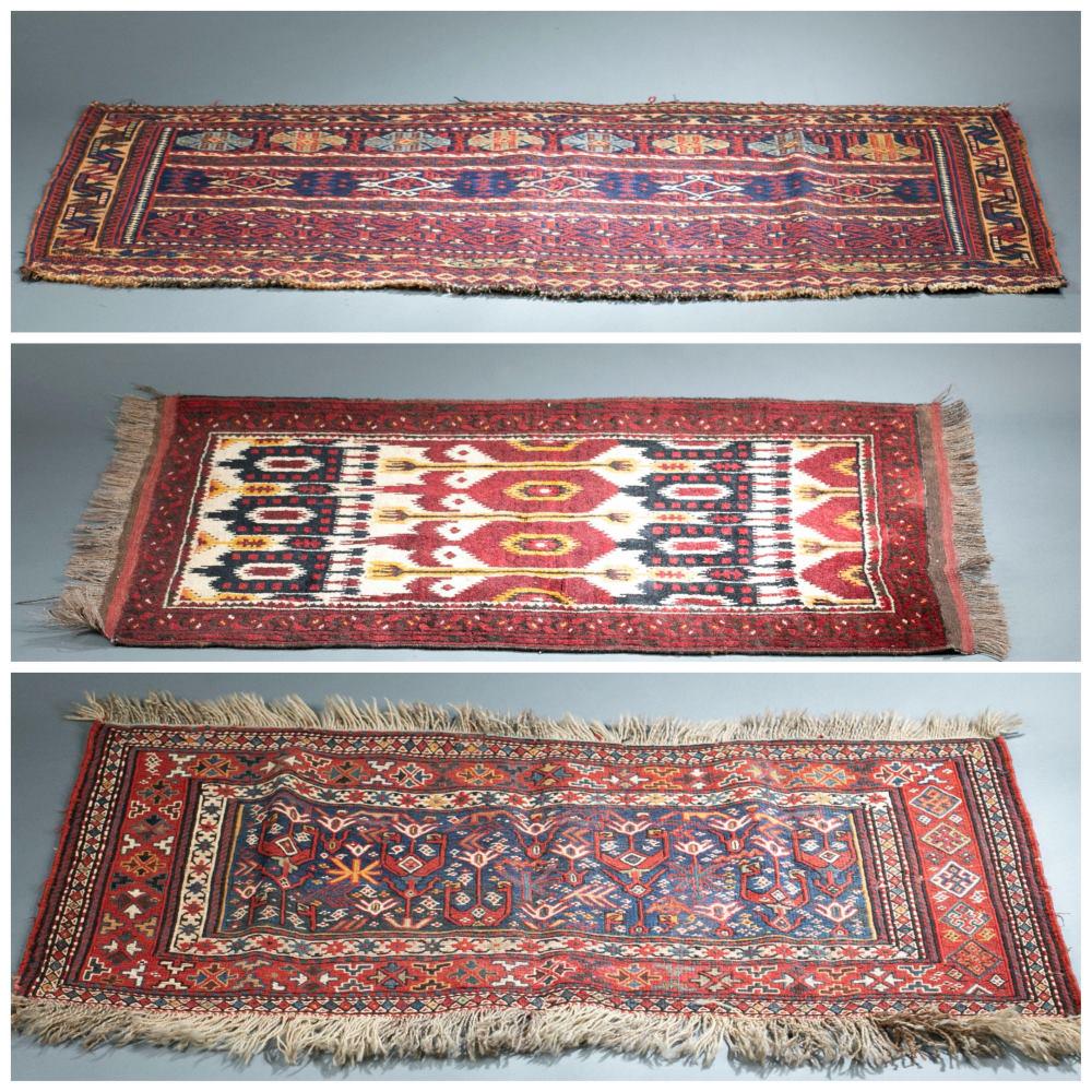 3 Afghan Baluch Rugs. (1 of 12)