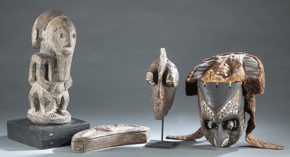 4 Congo Style Objects. 20th c. (1 of 16)