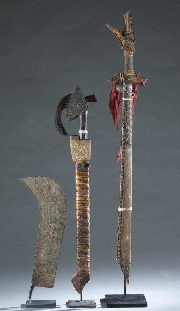 3 Indonesian Style Weapons. 20th c. (1 of 14)