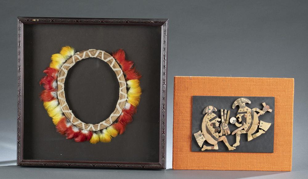 2 Ethnographic works on board. (1 of 4)