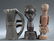 8 Ethnographic Wooden Figures/Masks. 20th c. - 8