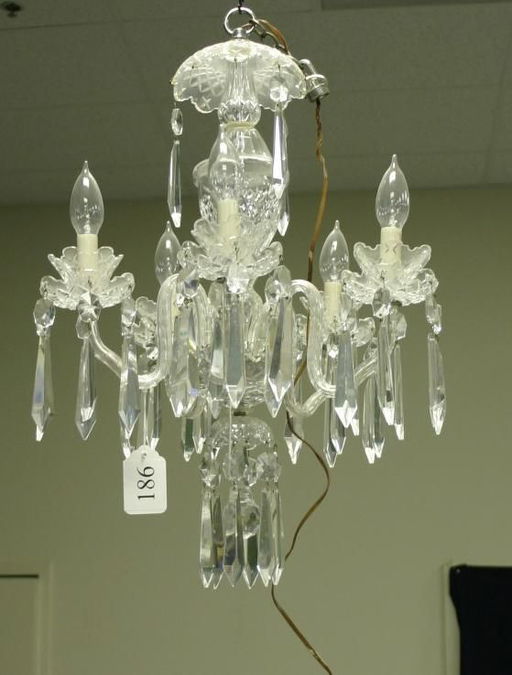 186 Waterford Crystal Chandelier Type A5 5 Arms Wit Jan 01 186 Waterford Crystal Chandelier Type A5 5 Arms Wit